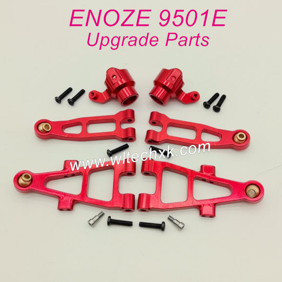 B9-ENOZE 9501E Upgrade Parts Upper and Lower Swing Arm set Red