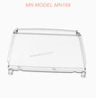 C168-03-02-MN-Model-MN168 RC Car Parts-Windshield-transparent-ABS