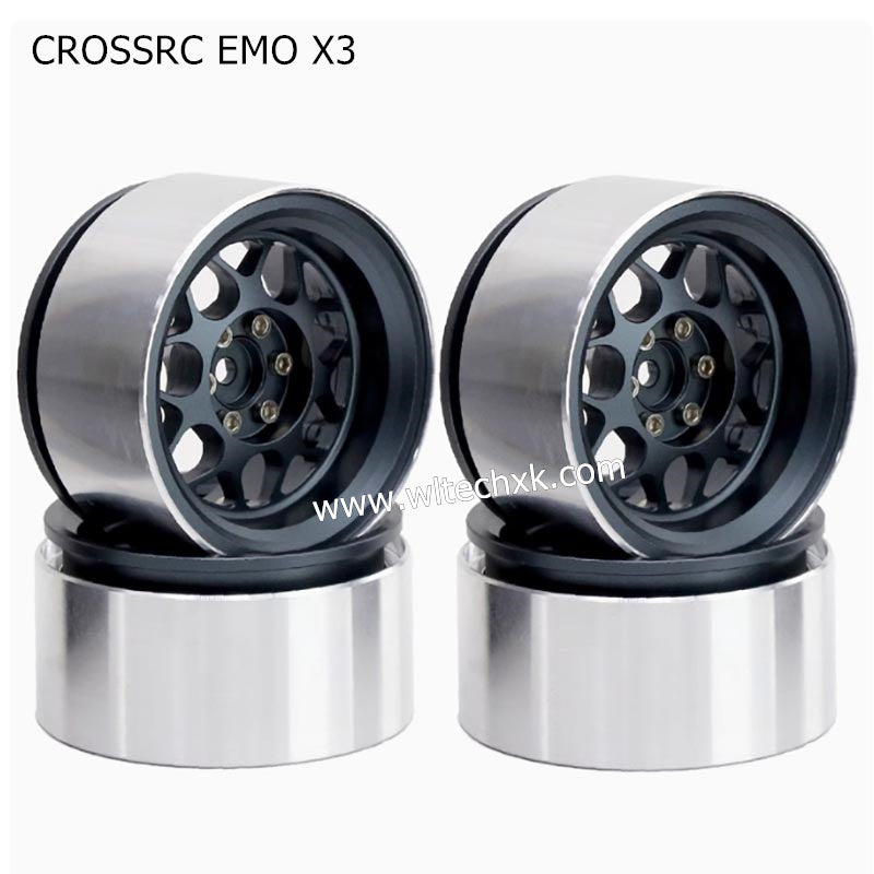 CROSSRC EMO X3 Parts 2.2 inch Metal Wheel-3