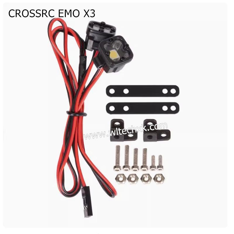 CROSSRC EMO X3 Parts Bumper Spotlight TRX4 SCX10-3