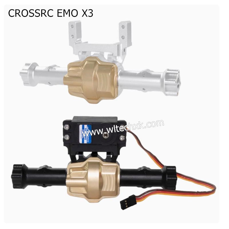 CROSSRC EMO X3 Parts Modified and Upgraded Bridge Rudder Servo Bracke-2