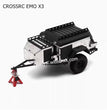 CROSSRC EMO X3 Parts TRX4 AX Camping Metal Climbing Car Trailer-1