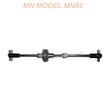 D4A-03 MN MODEL MN82 RC CAR Parts Front Axle Shaft with Gear