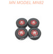 D4U-09 MN MODEL MN82 RC CAR Parts Metal Wheel assembly