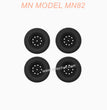 D6A-01 MN MODEL MN82 RC CAR Parts Tire Assembly