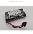 E0-12-MN RC MN168 Parts Battery 18650 7.4V 1200mAh SM3P Plug-1