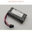 E0-12-MN RC MN168 Parts Battery 18650 7.4V 1200mAh SM3P Plug-3