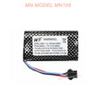 E0-12-MN RC MN168 Parts Battery 18650 7.4V 1200mAh SM3P Plug-4