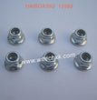 H003-HAIBOXING 12889 RC Car Parts M4 Flange Lock Nut M4 6pcs-1