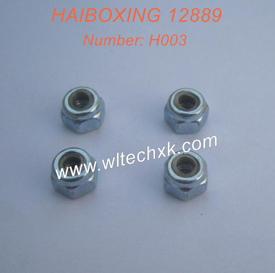 H003 HAIBOXING 12889 Parts M4 LOCK NUT-2(1)