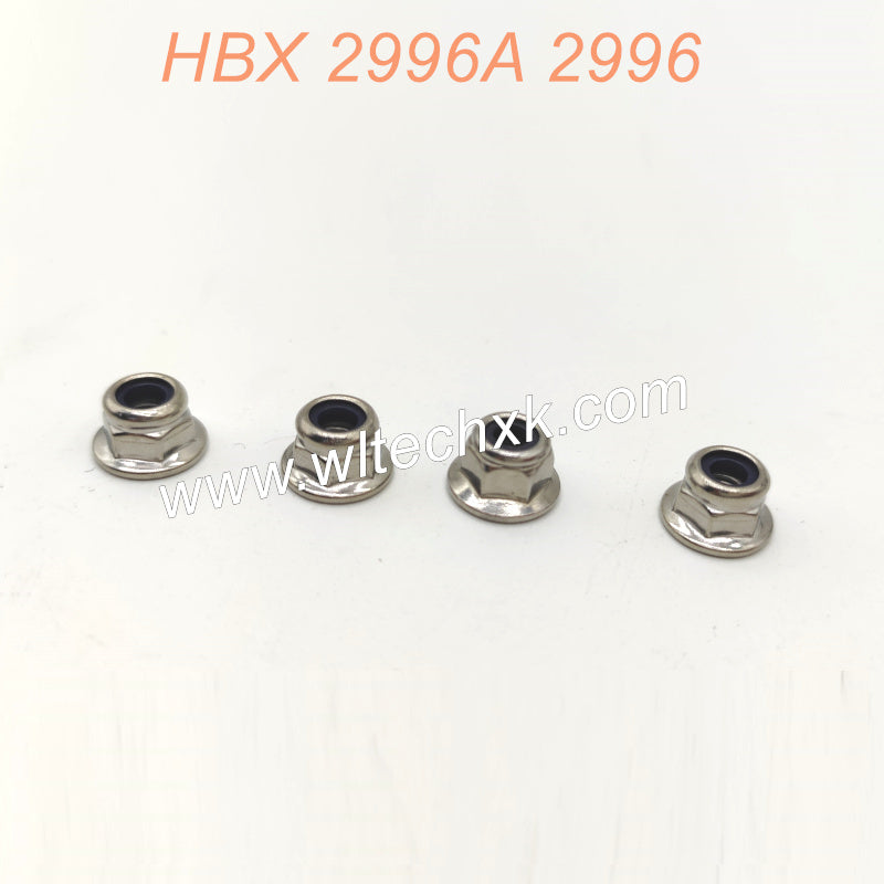 H003 M4 Wheel Flange Lock Nut Parts For HAIBOXING 2996 2996A