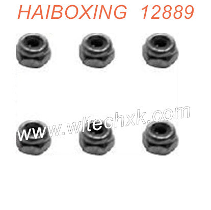 H017-HAIBOXING 12889 Desert RC Truck Parts Rock Nut M2.5