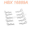 H166-HAIBOXING 16889A 16889 Parts Body Clips