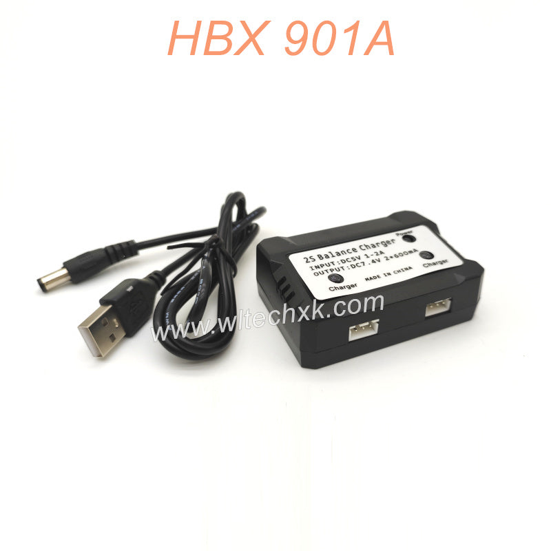 HBX 901A Parts 7.4V Dual Battery Charger  