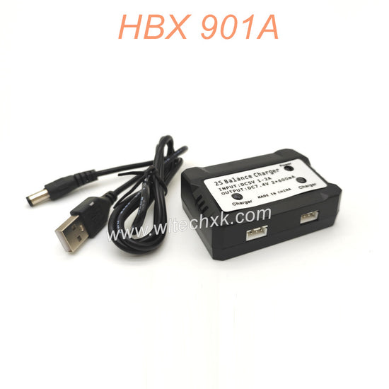 HBX 901A Parts 7.4V Dual Battery Charger  