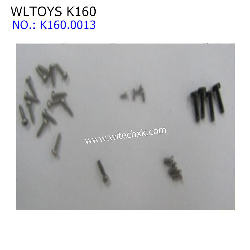 WLTOYS K160 RC Helicopter Parts Screws K160.0013 