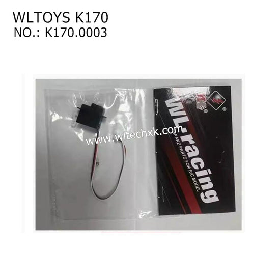WLTOYS K170 RC Helicopter Parts Servo Assembly K170.0003 