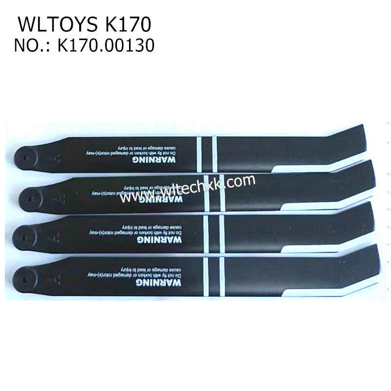 WLTOYS K170 RC Helicopter Parts Main Propeller K170.00130 