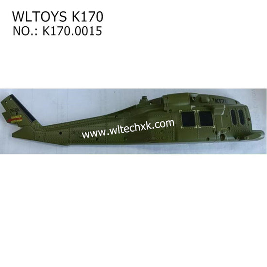 WLTOYS K170 RC Helicopter Parts Body Shell Right K170.0015 