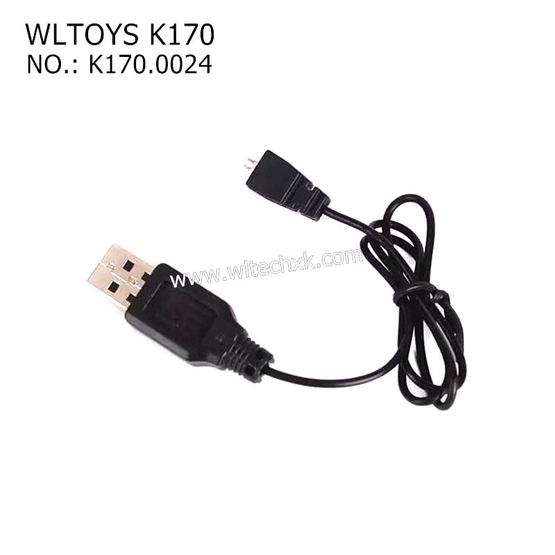 WLTOYS K170 RC Helicopter Parts USB Charger K170.0024 