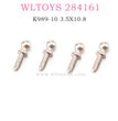 WLTOYS 284161 1/28 RC Car Original parts K989-10 Ball Head 3.5X10.8
