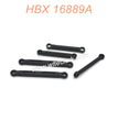 M16009-HAIBOXING 16889A 16889 Parts Rear Upper Links+Steering Links +Servo Link