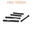 M16009-HBX 16890A Parts Rear Upper Links+Steering Links +Servo Link