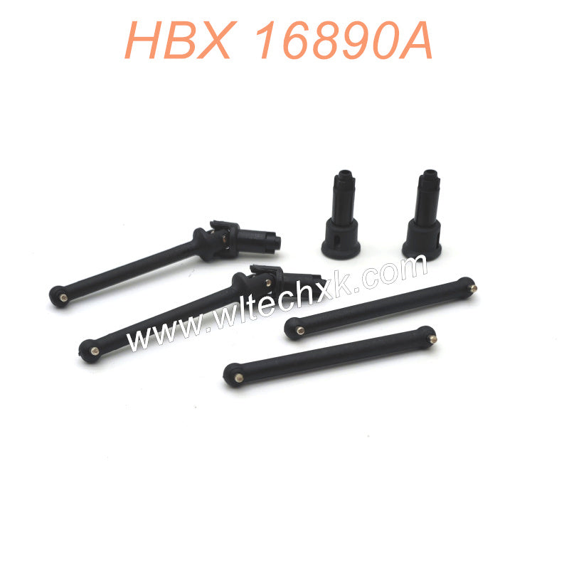 M16015-HBX 16890A Parts Drive Shafts (Front+Rear)