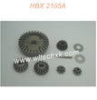 M16103-HAIBOXING 2105A T10 Parts Sintered Steel Diff.Gears+Pinions+Post-1