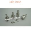 M16104-HAIBOXING 2105A Parts Machined Metal Diff.Outdrive Cups+Pins