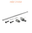 M21060-HAIBOXING 2105A T10 Parts Center Drive Shaft+Center Outdrive Cups+Pins (for steel spur gear)