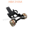 M22055-HAIBOXING 2105A T10 Parts Wheelie Bar Complete Metal Wheels