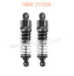 M22061-HAIBOXING 2105A T10 Parts Aluminum Capped Filled Shocks Rear