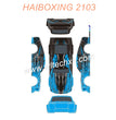 M23001-HAIBOXING 2103 Parts Car Body (Blue)+Body Decal