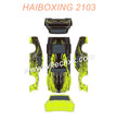 M23003-HAIBOXING 2103 Parts Car Body Green+Body Decal
