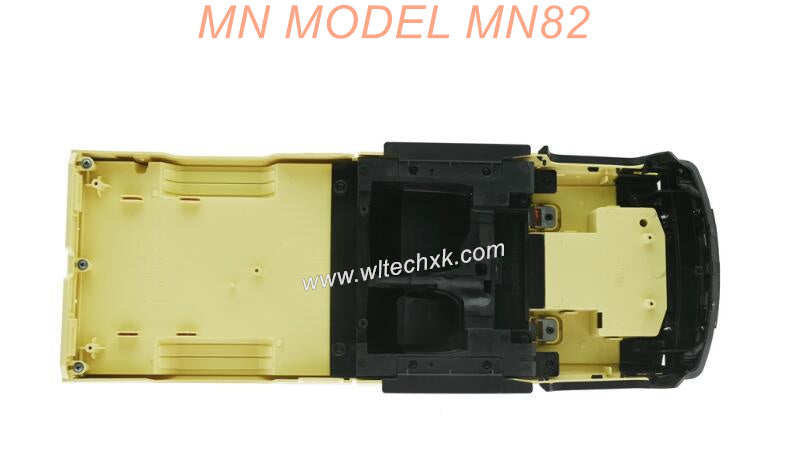 MN MODEL MN82 RC CAR Parts Car Boyd Shell Yellow
