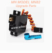 MN MODEL MN82 RC CAR Upgrade Parts Metal gear servo + metal arm