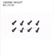 YIKONG YK4107 RC CAR Parts Pan Head Hex Socket Screws (M3x10) 21136