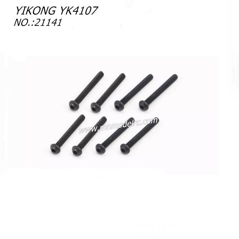 YIKONG YK4107 RC CAR Parts Pan Head Hex Socket Screws (M3x26) 21141