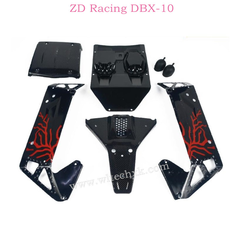 ZD RACING DBX10 Parts Body Shell 7534 7535 7536