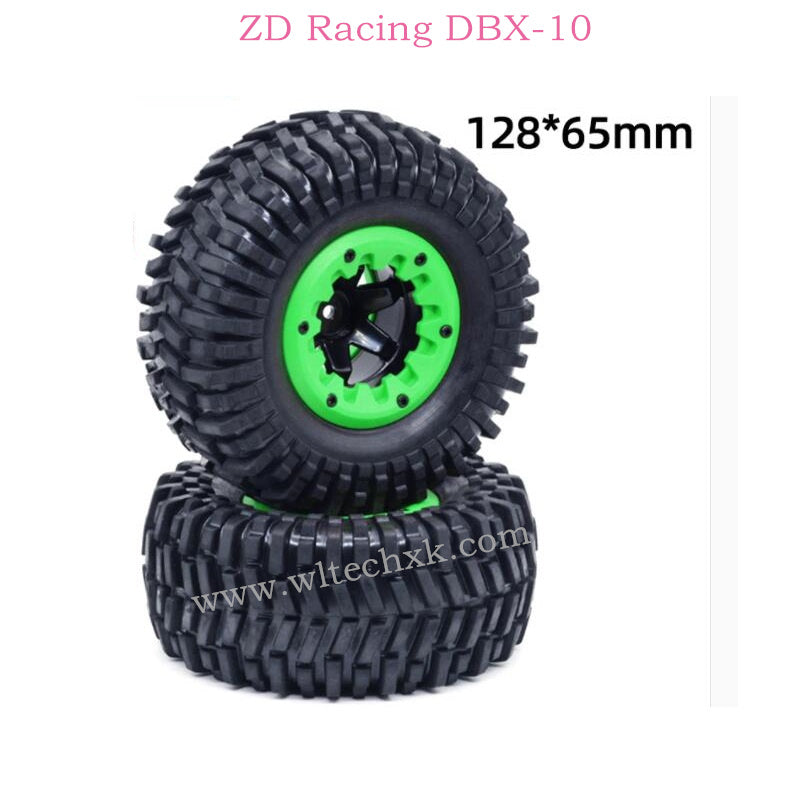 ZD RACING DBX10 Parts Wheel Assembly 7544 7545
