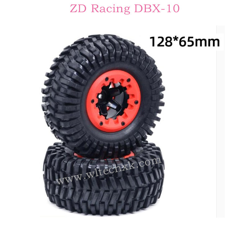 ZD RACING DBX10 Parts Wheel Assembly 7544 7545