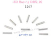 ZD RACING DBX10 Parts φ2X10 Pin Set 7267