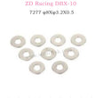 ZD RACING DBX10 Parts φ8Xφ3.2X0.5 Washers 7277