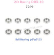 ZD RACING DBX10 Parts Ball Bearing φ8Xφ5X2.5 7269