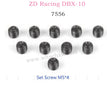 ZD RACING DBX10 Parts Brushless Set Screw M5X4 7556