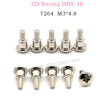 ZD RACING DBX10 Parts Drawbar screw M3X4.8 7264