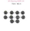 ZD RACING DBX10 Parts Lock Nut M2.5 7261