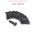 ZD RACING DBX10 Parts M3X10 Pan Head Screw Set 7257