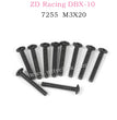 ZD RACING DBX10 Parts M3X20 Pan Self tapping Screw Set 7255